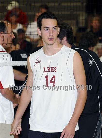 Thumbnail 3 in Laguna Beach vs. Santa Fe Christian (CIF SoCal D3 Vollleyball Final) photogallery.