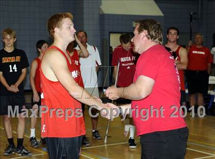 Thumbnail 3 in Laguna Beach vs. Santa Fe Christian (CIF SoCal D3 Vollleyball Final) photogallery.