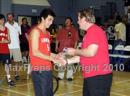 Thumbnail 3 in Laguna Beach vs. Santa Fe Christian (CIF SoCal D3 Vollleyball Final) photogallery.