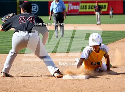 Thumbnail 3 in JV: Bella Vista vs Rio Americano @ Raley Field photogallery.