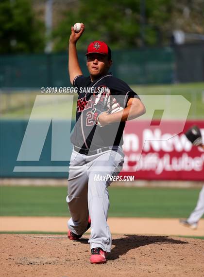 Thumbnail 1 in JV: Bella Vista vs Rio Americano @ Raley Field photogallery.