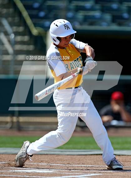 Thumbnail 1 in Bella Vista vs Rio Americano @ Raley Field photogallery.