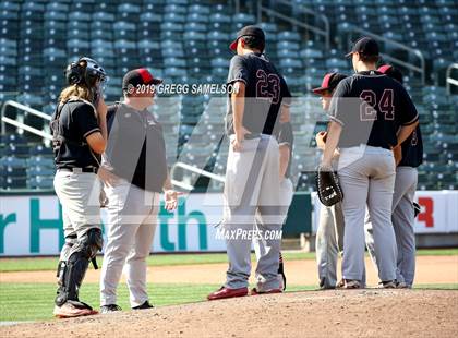 Thumbnail 1 in JV: Bella Vista vs Rio Americano @ Raley Field photogallery.