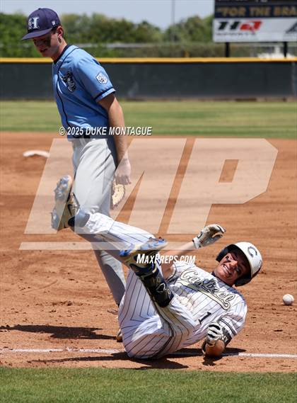 Thumbnail 2 in Casteel vs. Higley (AIA 6A RD1 B Playoff) photogallery.