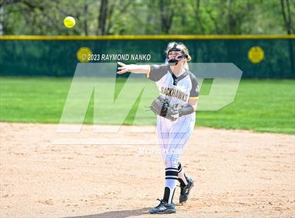 Thumbnail 1 in Yorktown vs Cowan (Delaware County Tournament Semifinal)  photogallery.