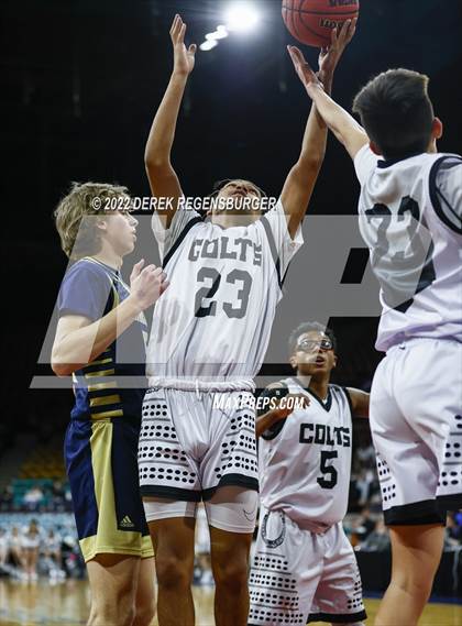 Thumbnail 2 in Pueblo South vs Frederick (CHSAA 4A Final 4) photogallery.