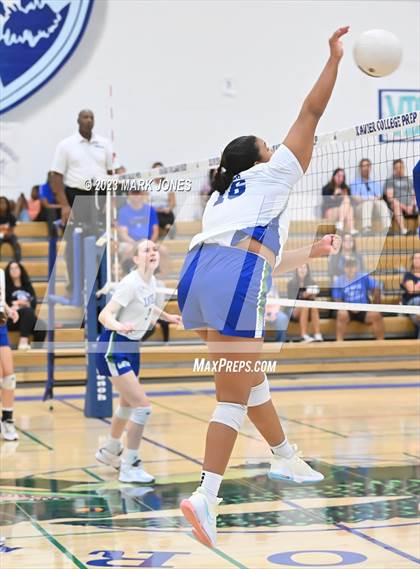 Thumbnail 1 in Xavier College Prep vs. Chandler photogallery.