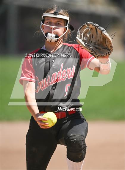 Thumbnail 1 in South Gate vs Village Christian (Spring Fling Tournament) photogallery.