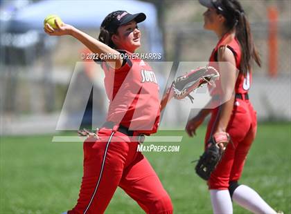 Thumbnail 1 in South Gate vs Village Christian (Spring Fling Tournament) photogallery.