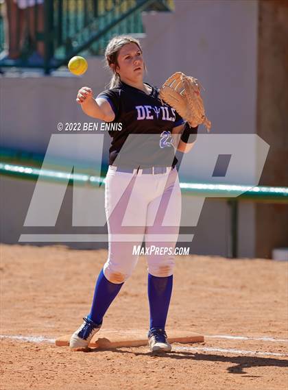 Thumbnail 3 in Bremen vs Harlem (GHSA 3A State Tournament) photogallery.