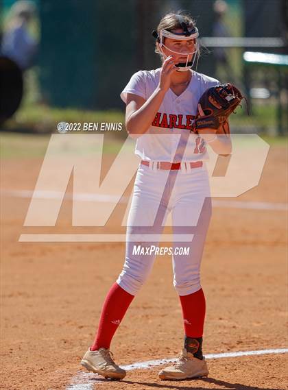 Thumbnail 1 in Bremen vs Harlem (GHSA 3A State Tournament) photogallery.