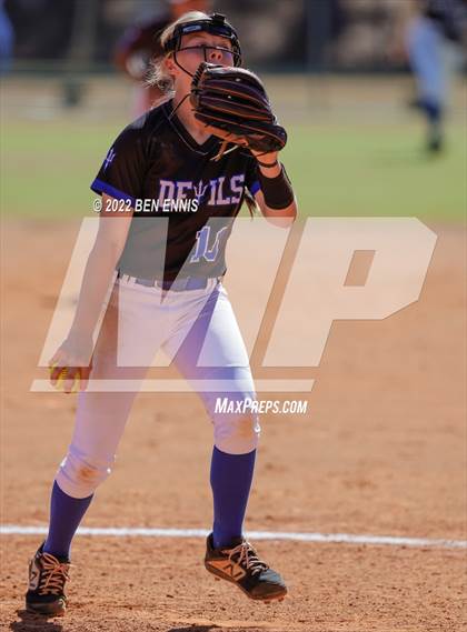 Thumbnail 1 in Bremen vs Harlem (GHSA 3A State Tournament) photogallery.