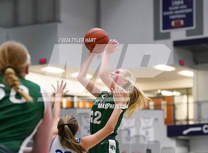 Thumbnail 1 in Pendleton Heights vs Jennings County (Sneakers for Santa Shootout) photogallery.