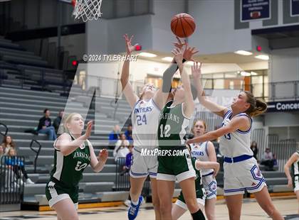 Thumbnail 3 in Pendleton Heights vs Jennings County (Sneakers for Santa Shootout) photogallery.
