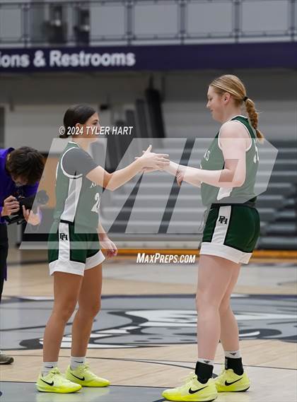 Thumbnail 3 in Pendleton Heights vs Jennings County (Sneakers for Santa Shootout) photogallery.