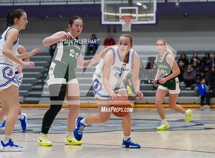 Thumbnail 2 in Pendleton Heights vs Jennings County (Sneakers for Santa Shootout) photogallery.