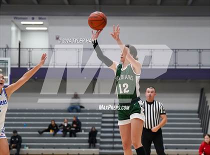 Thumbnail 2 in Pendleton Heights vs Jennings County (Sneakers for Santa Shootout) photogallery.