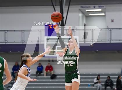 Thumbnail 3 in Pendleton Heights vs Jennings County (Sneakers for Santa Shootout) photogallery.