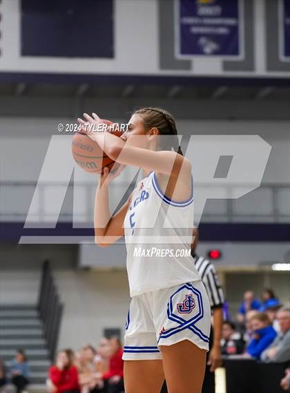 Thumbnail 3 in Pendleton Heights vs Jennings County (Sneakers for Santa Shootout) photogallery.