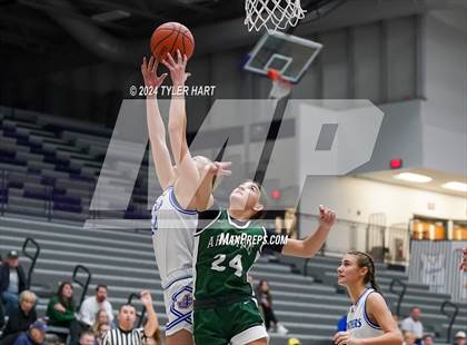 Thumbnail 1 in Pendleton Heights vs Jennings County (Sneakers for Santa Shootout) photogallery.