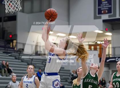 Thumbnail 3 in Pendleton Heights vs Jennings County (Sneakers for Santa Shootout) photogallery.