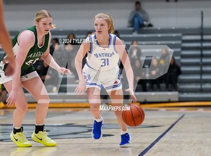 Thumbnail 2 in Pendleton Heights vs Jennings County (Sneakers for Santa Shootout) photogallery.