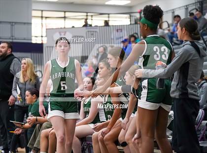 Thumbnail 2 in Pendleton Heights vs Jennings County (Sneakers for Santa Shootout) photogallery.