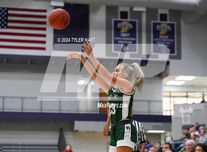 Thumbnail 1 in Pendleton Heights vs Jennings County (Sneakers for Santa Shootout) photogallery.