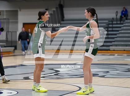 Thumbnail 1 in Pendleton Heights vs Jennings County (Sneakers for Santa Shootout) photogallery.