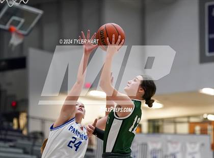Thumbnail 3 in Pendleton Heights vs Jennings County (Sneakers for Santa Shootout) photogallery.
