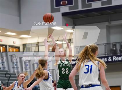 Thumbnail 2 in Pendleton Heights vs Jennings County (Sneakers for Santa Shootout) photogallery.