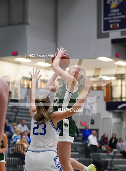 Thumbnail 3 in Pendleton Heights vs Jennings County (Sneakers for Santa Shootout) photogallery.