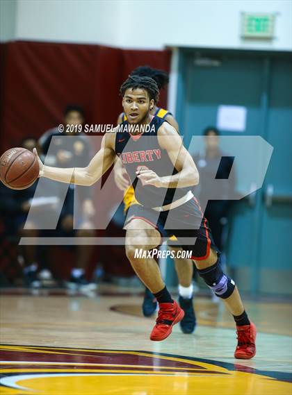 Thumbnail 3 in Rancho Christian vs. Liberty (SoCal Vegas Showdown) photogallery.