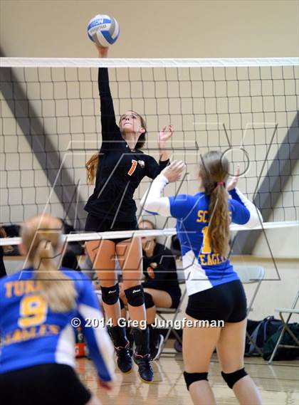Thumbnail 3 in California School for the Deaf vs. Cloverdale (Nor-Cal Invitational) photogallery.