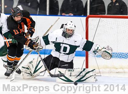 Thumbnail 2 in Deerfield Academy vs Kimball Union Academy (Flood-Marr Tournament) photogallery.