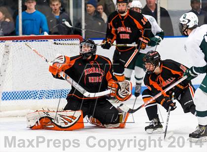 Thumbnail 3 in Deerfield Academy vs Kimball Union Academy (Flood-Marr Tournament) photogallery.