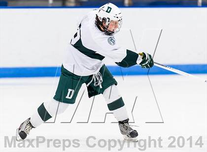 Thumbnail 3 in Deerfield Academy vs Kimball Union Academy (Flood-Marr Tournament) photogallery.