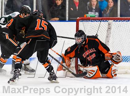 Thumbnail 2 in Deerfield Academy vs Kimball Union Academy (Flood-Marr Tournament) photogallery.