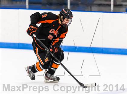 Thumbnail 3 in Deerfield Academy vs Kimball Union Academy (Flood-Marr Tournament) photogallery.