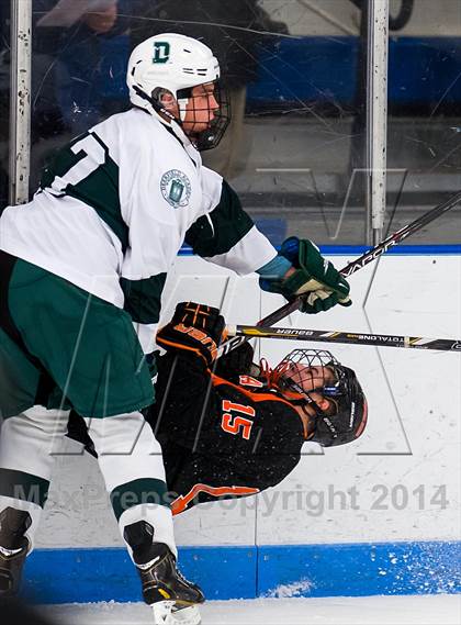 Thumbnail 1 in Deerfield Academy vs Kimball Union Academy (Flood-Marr Tournament) photogallery.