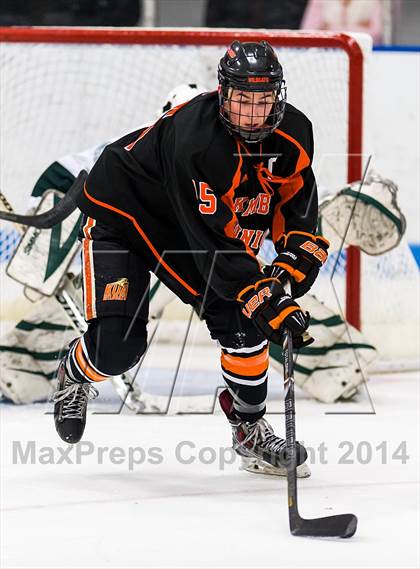 Thumbnail 2 in Deerfield Academy vs Kimball Union Academy (Flood-Marr Tournament) photogallery.