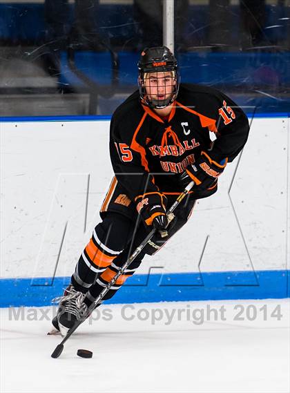 Thumbnail 1 in Deerfield Academy vs Kimball Union Academy (Flood-Marr Tournament) photogallery.
