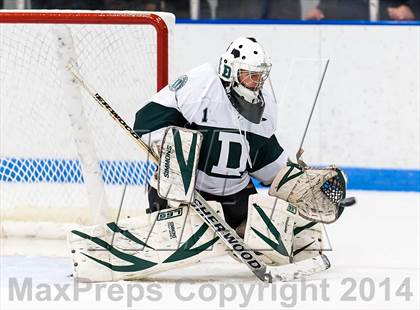 Thumbnail 2 in Deerfield Academy vs Kimball Union Academy (Flood-Marr Tournament) photogallery.