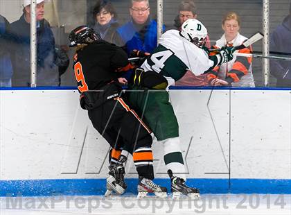 Thumbnail 2 in Deerfield Academy vs Kimball Union Academy (Flood-Marr Tournament) photogallery.