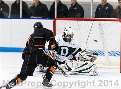 Thumbnail 3 in Deerfield Academy vs Kimball Union Academy (Flood-Marr Tournament) photogallery.