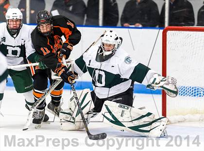 Thumbnail 1 in Deerfield Academy vs Kimball Union Academy (Flood-Marr Tournament) photogallery.