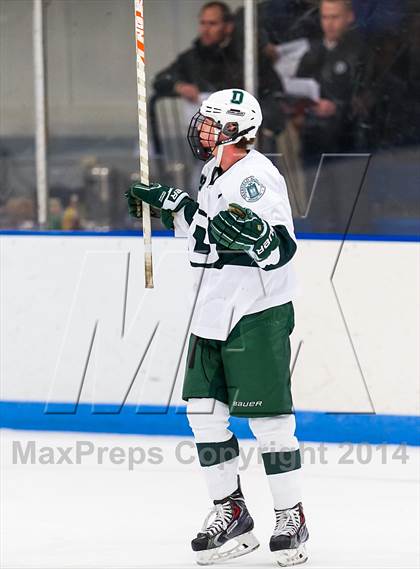 Thumbnail 2 in Deerfield Academy vs Kimball Union Academy (Flood-Marr Tournament) photogallery.