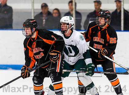 Thumbnail 3 in Deerfield Academy vs Kimball Union Academy (Flood-Marr Tournament) photogallery.