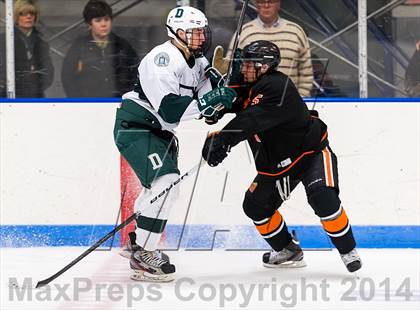 Thumbnail 1 in Deerfield Academy vs Kimball Union Academy (Flood-Marr Tournament) photogallery.