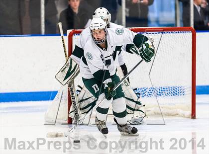 Thumbnail 3 in Deerfield Academy vs Kimball Union Academy (Flood-Marr Tournament) photogallery.